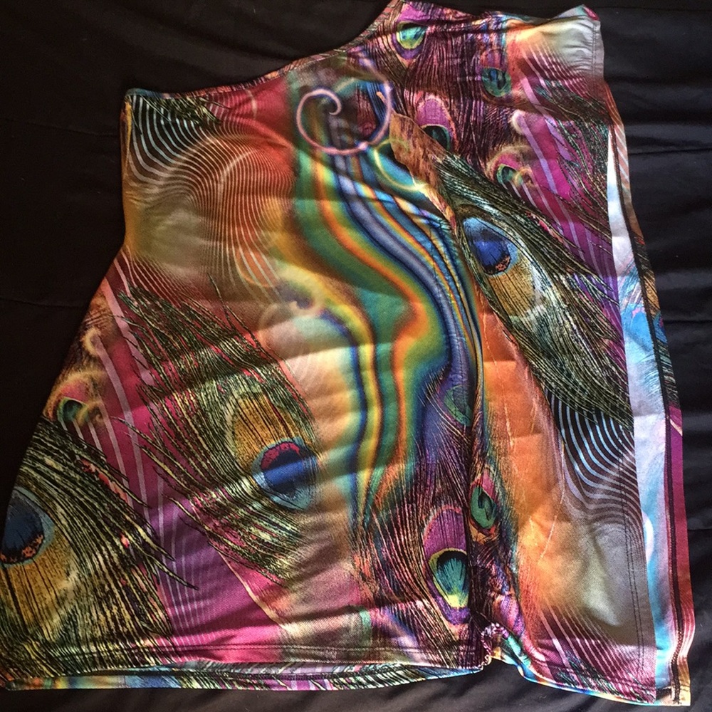 Peacock dress